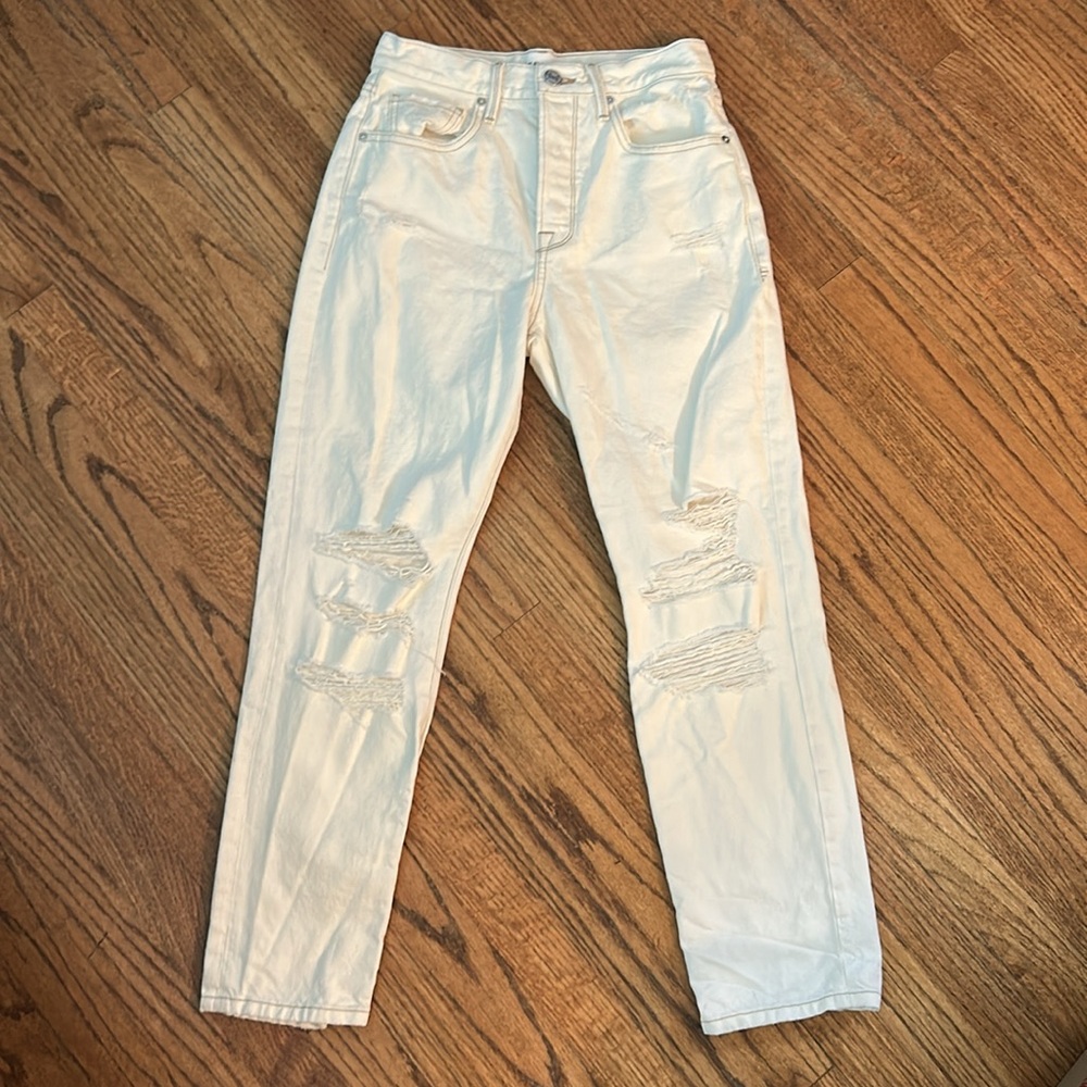 Frame | distressed Le Original straight leg jeans -size 25